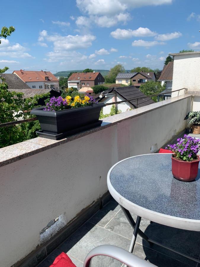 Moderne Ferienwohnung Mit Balkon Im Schoenen Saarland Dillingen an der Saar Luaran gambar